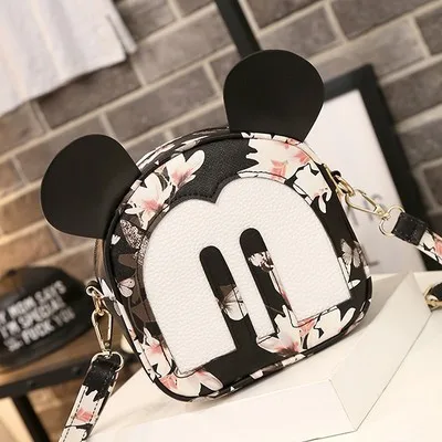 Детские сумочки Disney модная миниатюрная мультяшная сумка Минни Микки Маус для