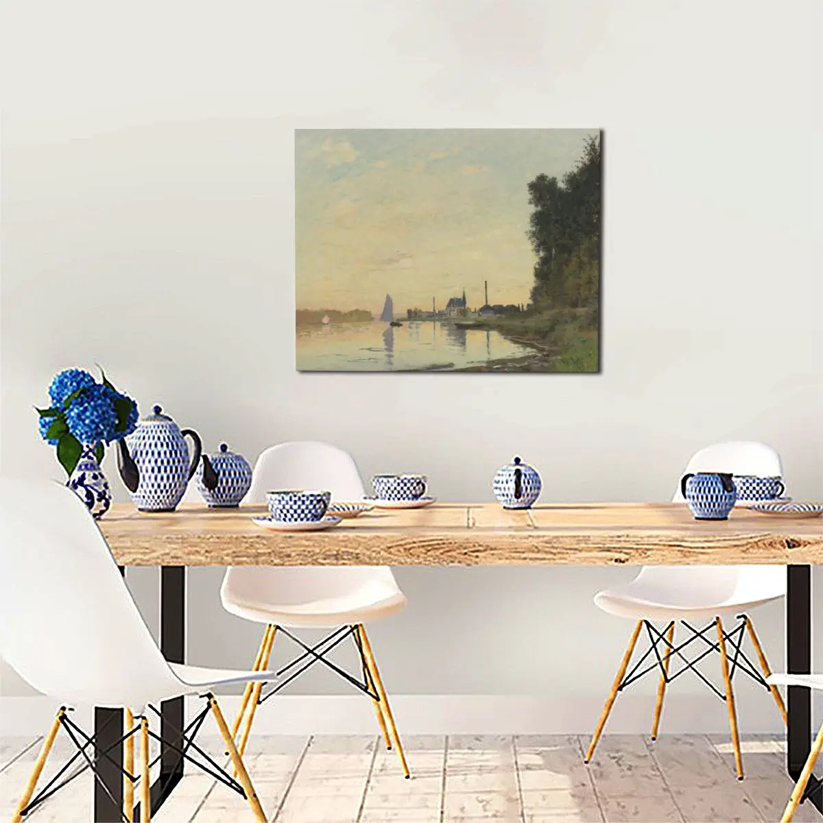 

Monet Painting Retro Canvas Decoration Pictures Living Room New Arrivals Room Decor