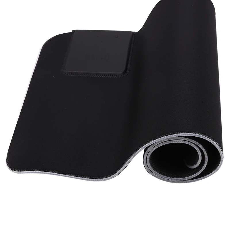 Игровой коврик для мыши RGB большой геймерский компьютерный со светодиодной