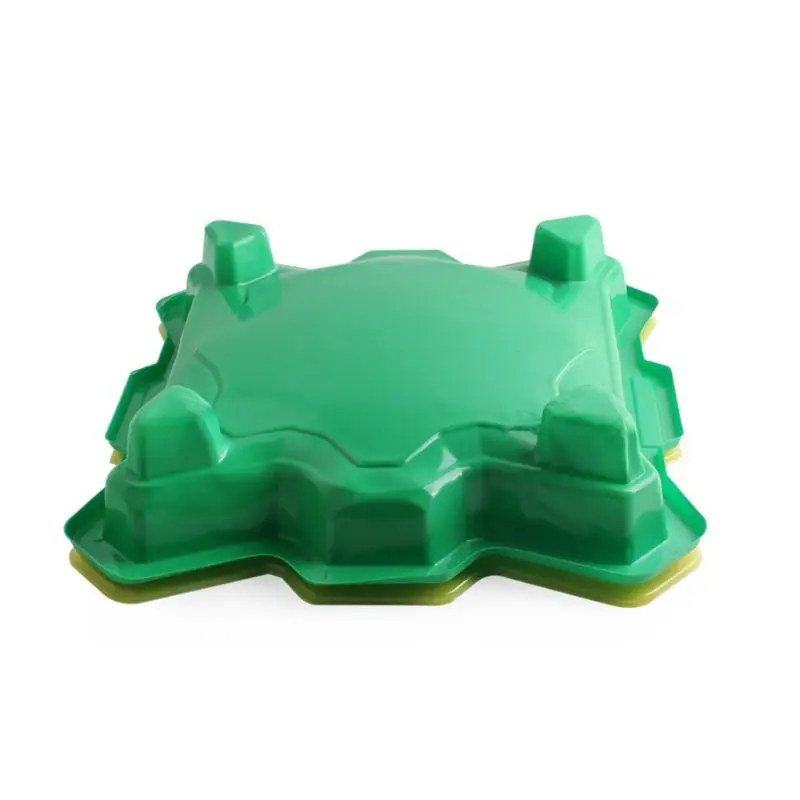 

Зеленая пластиковая форма для гироскопа, боевой диск, тарелка для гироскопа, игрушка для детей, Интеллектуальные развивающие игрушки, аксес...