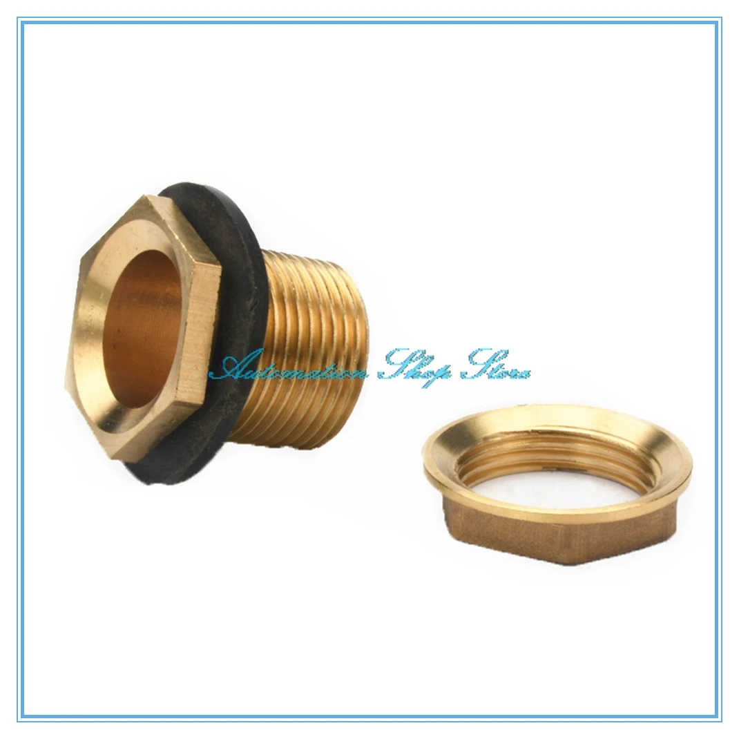 Фитинг гайки шарнирного соединения медный соединитель резервуара для воды 1/2