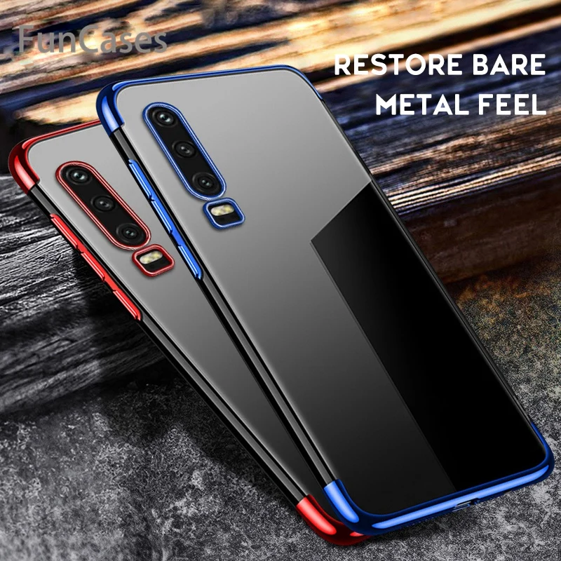 Мягкий чехол с покрытием для huawei Y7Prime Y9 P smart 2019 P30 P20 Lite Pro Honor 8X 8C 7C RU 7A 8 9 10 прозрачный