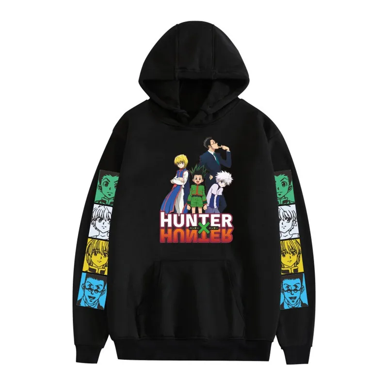 

Толстовка Hunter X Hunter Killua Zoldyck с принтом дьявольского глаза, Аниме толстовки, Мужская Уличная одежда унисекс, кавайная Толстовка Hisoka, Мужская т...