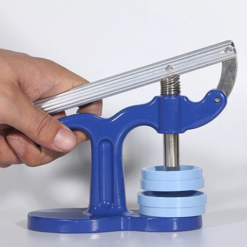 Набор часов для ремонта 12 размеров пластиковый чехол с прозрачным стеклом легко