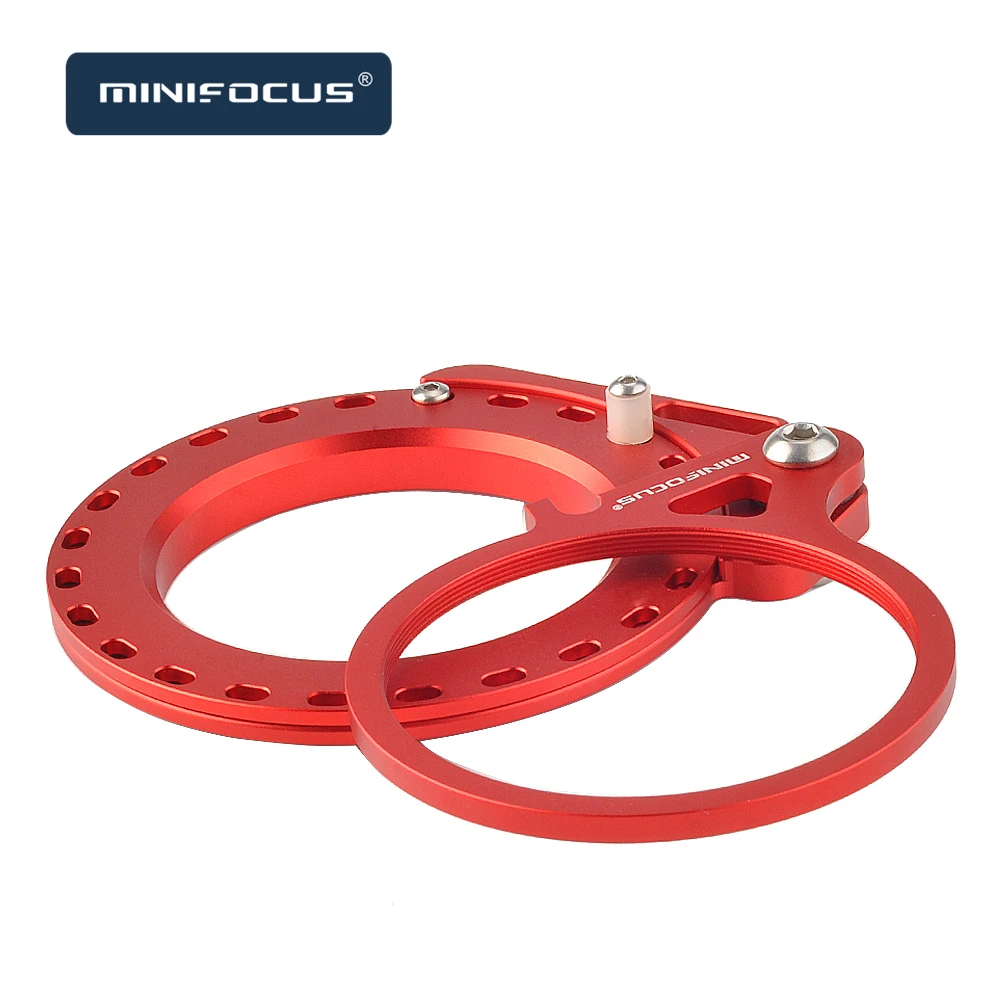 Красный M67 резьба 67 мм Свинг макро влажный объектив откидной адаптер Крепление