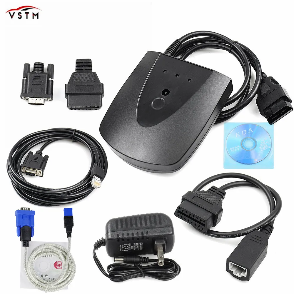 Лучшая цена Двойная плата USB1.1 к RS232 OBD2 сканер V3.102.051 для Honda HDS Tool HIM Диагностика Новейшая версия.