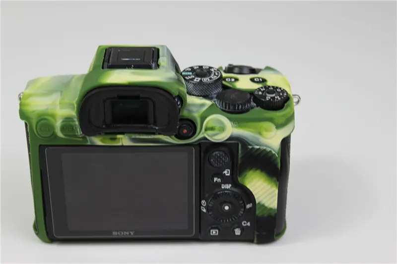 Силиконовая кожа брони чехол для камеры Защитная крышка для sony Alpha A7 II A7R II A7S II A7 III A7R III IV A7M2 A7M3 A7RM3 A7RM4