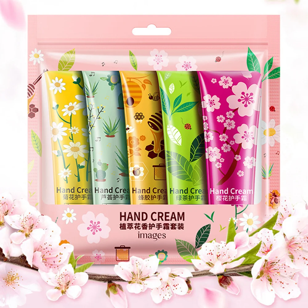 5 шт./компл. увлажняющий крем для рук зимнего ухода за кожей отбеливающий