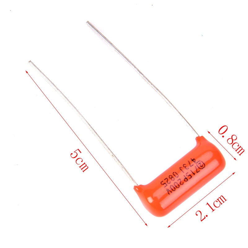 

1pc 200V Sprague Red Drop Guitar Bass Tone Capacitors 0.047uf Film Foil guitar parts