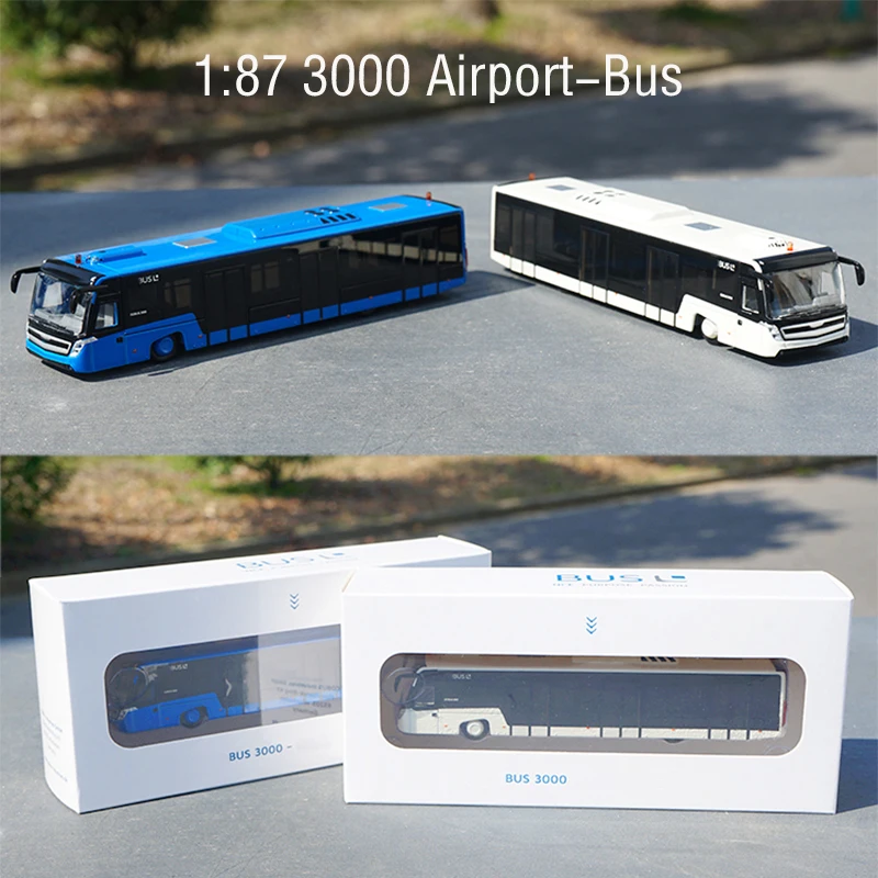 

rare 1:87 3000 Airport-Bus Airport Ferry car Alloy collection model