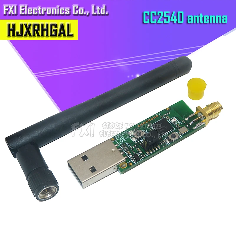 CC2540 antenna 1 шт. беспроводной Zigbee CC2531 CC2540 анализатор голых досок пакетного протокола модуль USB интерфейс ключ захват модуль пакета - Цвет: CC2540 antenna