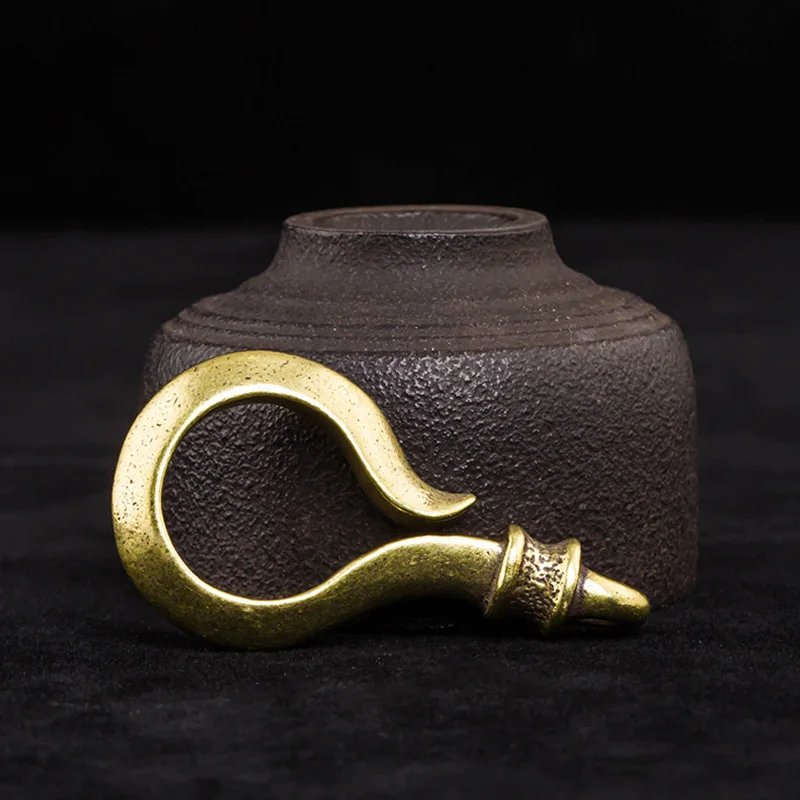 Модный латунный u образный брелок Круглый пояс крючок поясные подвески ювелирный