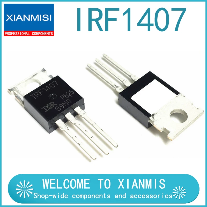 

5 шт. IRF1407PBF N TO-220 130A 75V 330W
