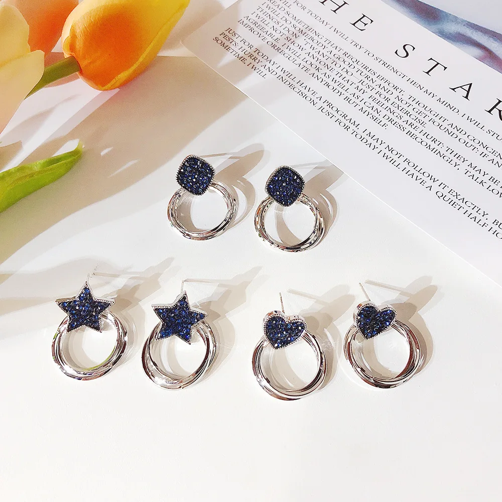 Темпераментная Корейская личность игольчатый посеребренный кулон в форме