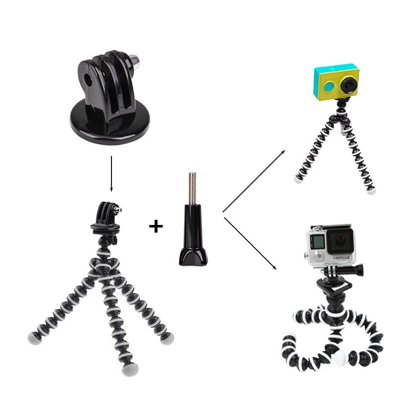 Экшн камера GloryStar аксессуары для GoPro Hero6 5 Black Hero 8 7 6 4 3 2 1 APEMAN SJCAM Xiaomi Yi Xiao mi Yi2 4K