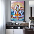 Shiva, лорд, холст, искусство на стену, индуистские боги, художественные принты, художественные настенные постеры и принты, картины, домашний декор