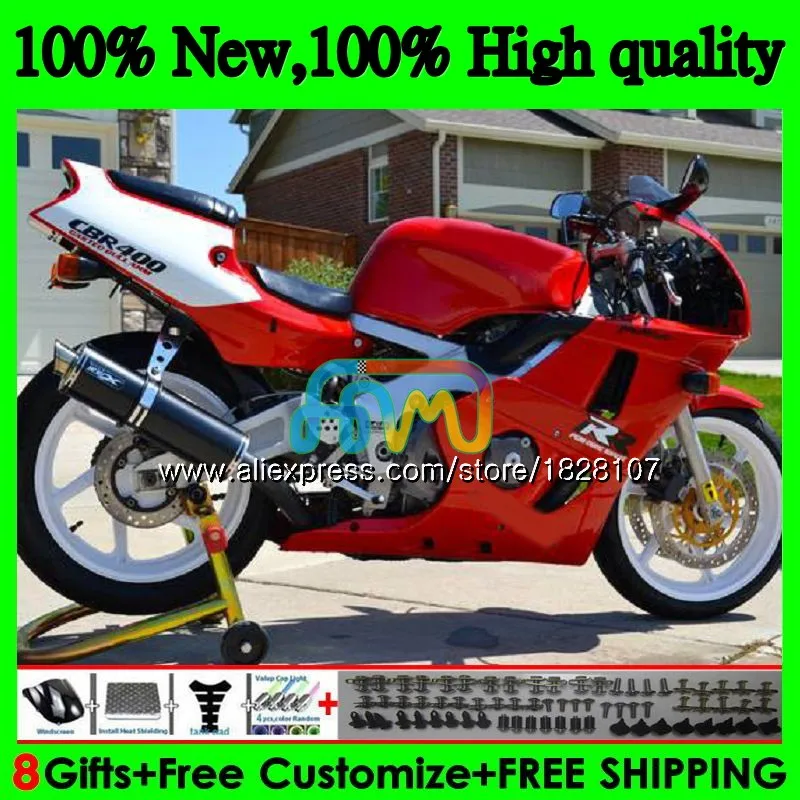 

NC29 Kit For HONDA Dark red hot CBR400 CBR 400 RR 400RR 94 95 96 97 98 99 91BS.21 CBR400RR 1994 1995 1996 1997 1998 1999 Fairing