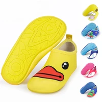 slip on children socks shoes cute cartoon kids beach shoes swimming water socks quick drying indoor baby boys girls home shoes