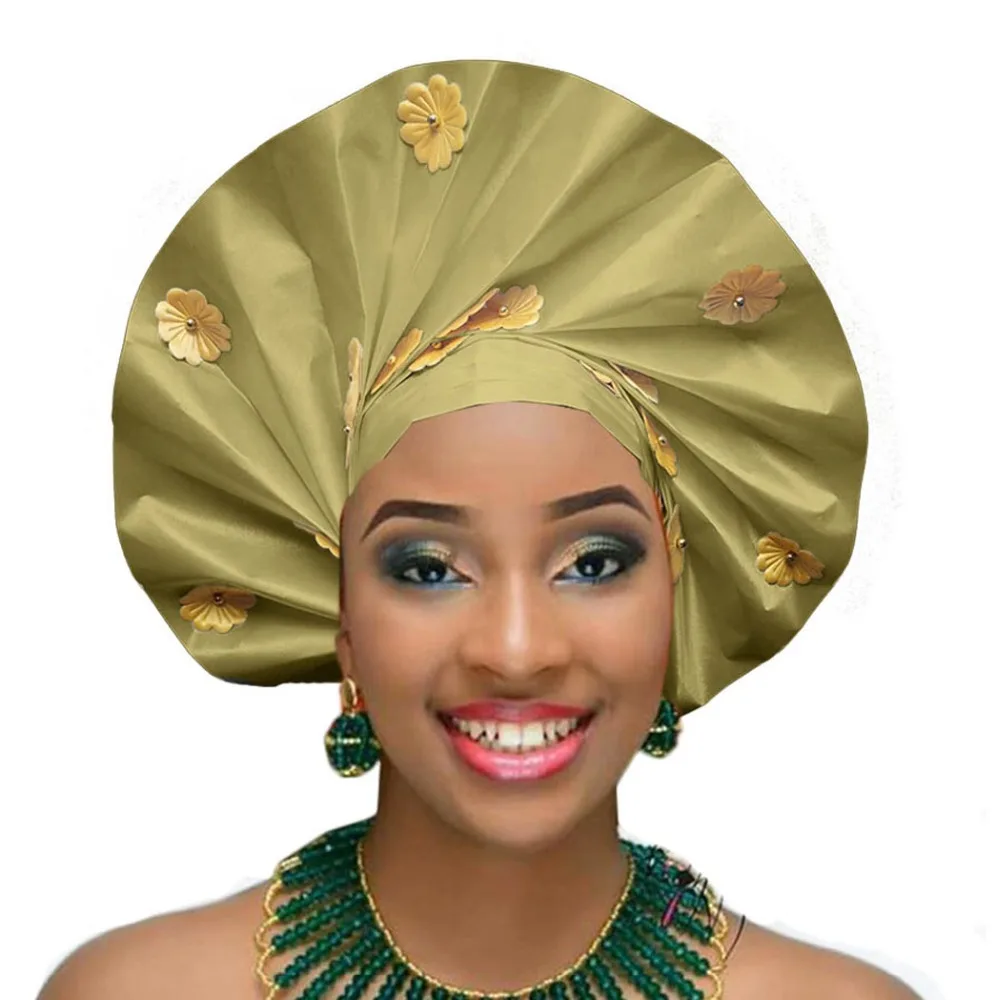 Африканская sego головной убор новая чалма aso oke gele модные африканские головные уборы