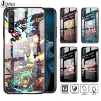 marvel avengers super hero cartoons for huawei honor 30 20 10 9x 8x lite pro plus tempered glass shell phone case cover