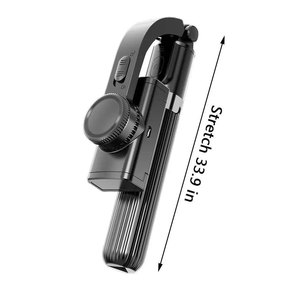 

L08 Wireless Bluetooth Selfie Stick Handheld Gimbal Record For Smartphone Stand Stream Adjustable Live Selfie Stabilizer Vi