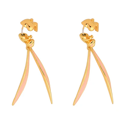 

Hot Sale High Quality Women Earrings Creative Rabbit Pendant Stud Earring Girl Fashion Jewelry Wholesale
