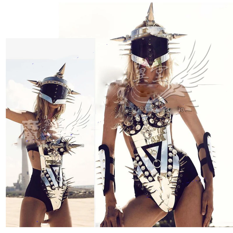 Костюмы для ночного клуба future space Women warrior Sparkly Bar певица ds dance team gogo show сексуальный