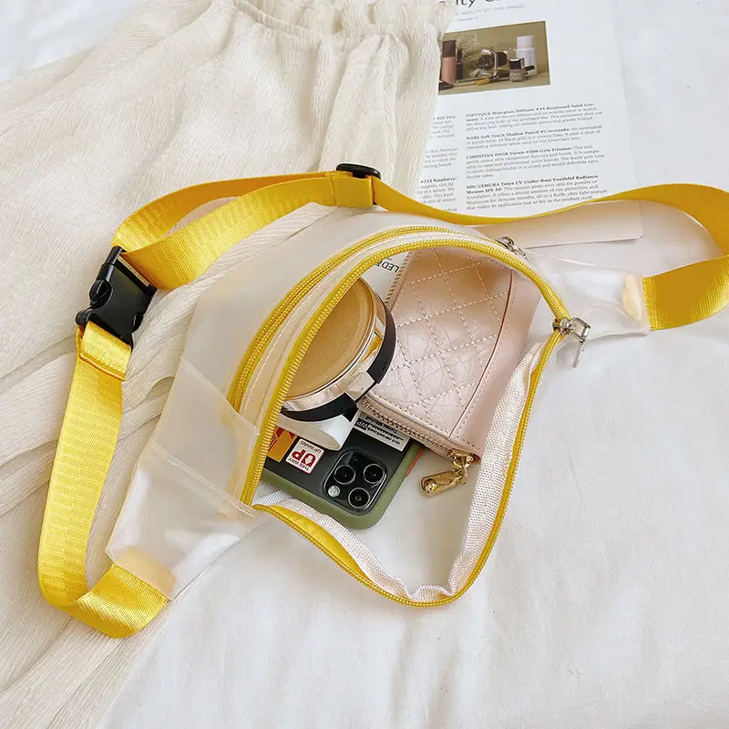 

Waist Packs Women Patchwork Functional Large Capacity Fanny Pack Fashion Bodybuilding Ins Bags Korean Style All-match Harajuku