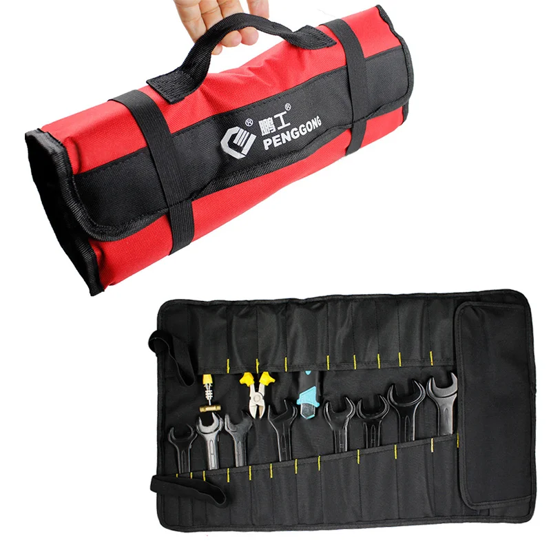 Многофункциональный инструмент сумки ткань Оксфорд складной ключ сумка ролл