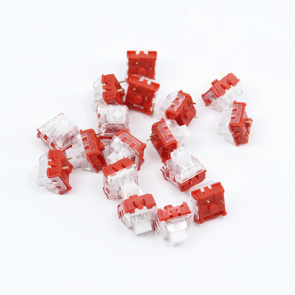 Новый 35 грамм Kailh Box Red pro переключатель для механической клавиатуры линейный