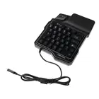 K103 игровая клавиатура для одной руки, механическая клавиатура для ноутбука, портативная игровая клавиатура для телефона PUBG