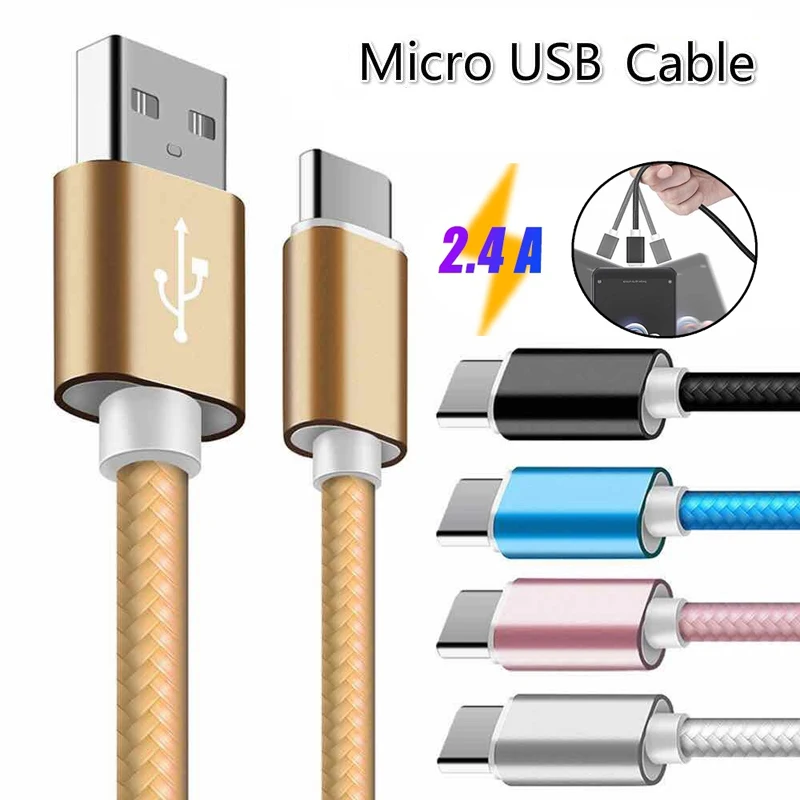

Micro USB Fast Charger Cable For Xiaomi Redmi 5 5A 6 6A 7 7A Huawei P Smart Plus Y9 2019 Y8S Y6P Data Sync Charging Cable