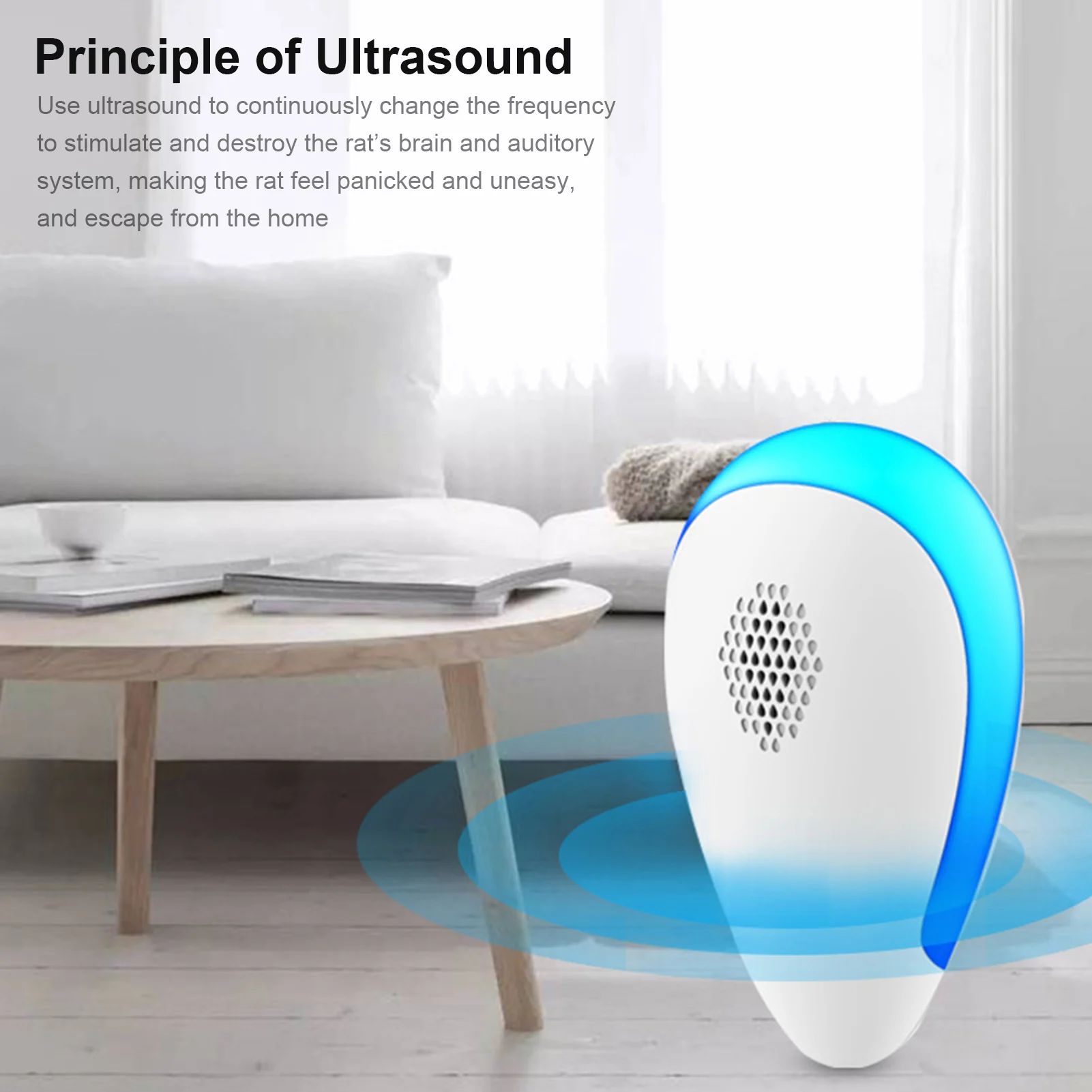 

Electronic Mosquito Repellent Ultrasonic Pest Repeller Indoor Rodent Cockroach Mosquito Insect Killer EU/US/UK Plug