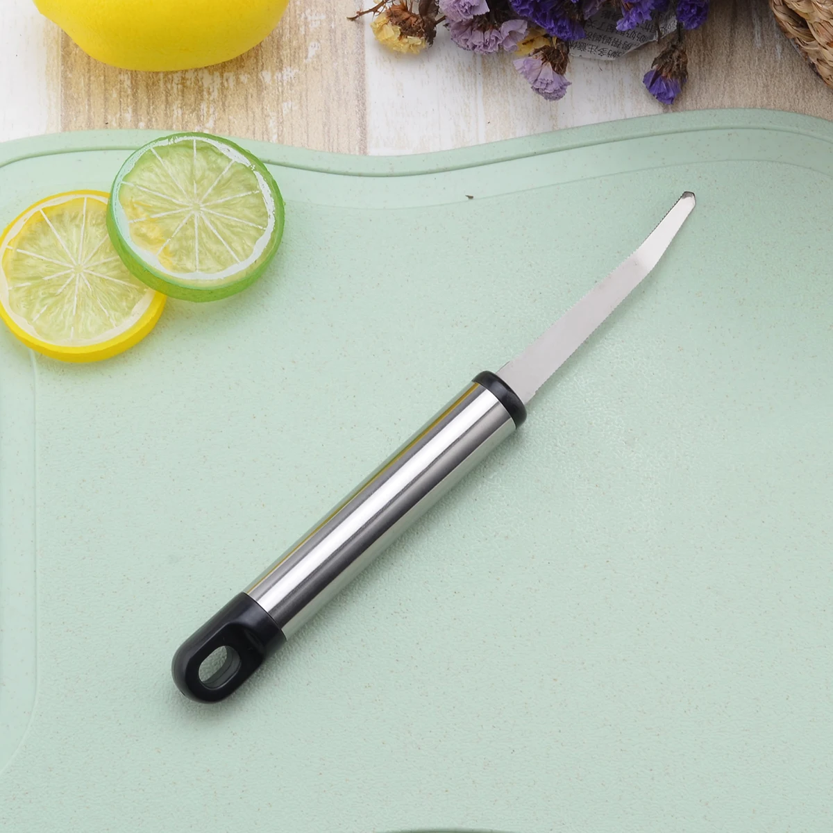 UPSPIRIT зубчатые Нержавеющая сталь нож для очистки цитрусовых 1 шт. два Класс