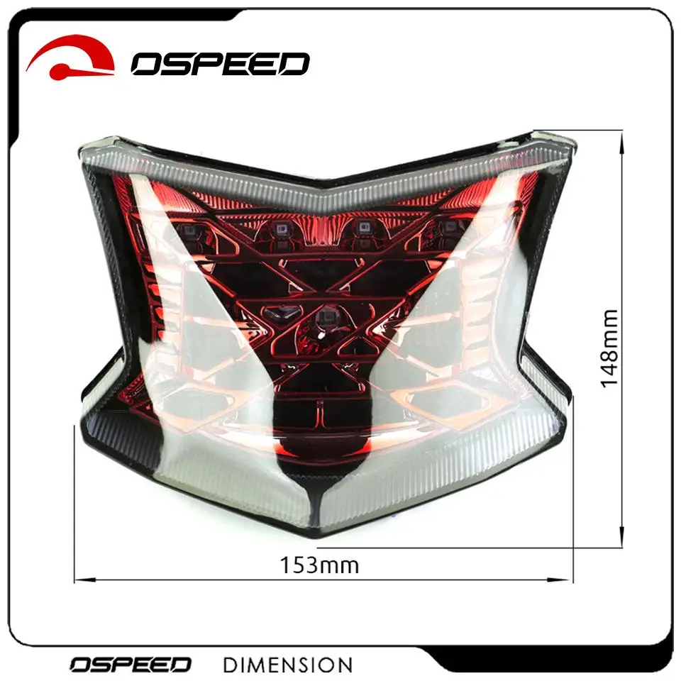 

For Kawasaki Z900 Z650 Ninja 650 Ninja650 ABS 2017 2018 Motorcycle LED Rear Lamp Tail Light Brake Turn signal Integrated