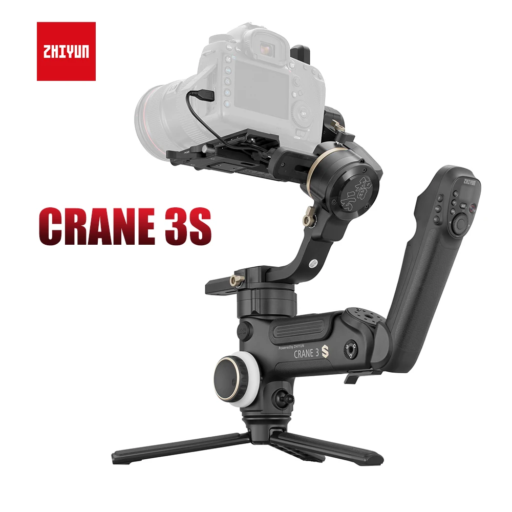 

3-осевой Ручной Стабилизатор Zhiyun Crane 3S, максимальная нагрузка 6,5 кг