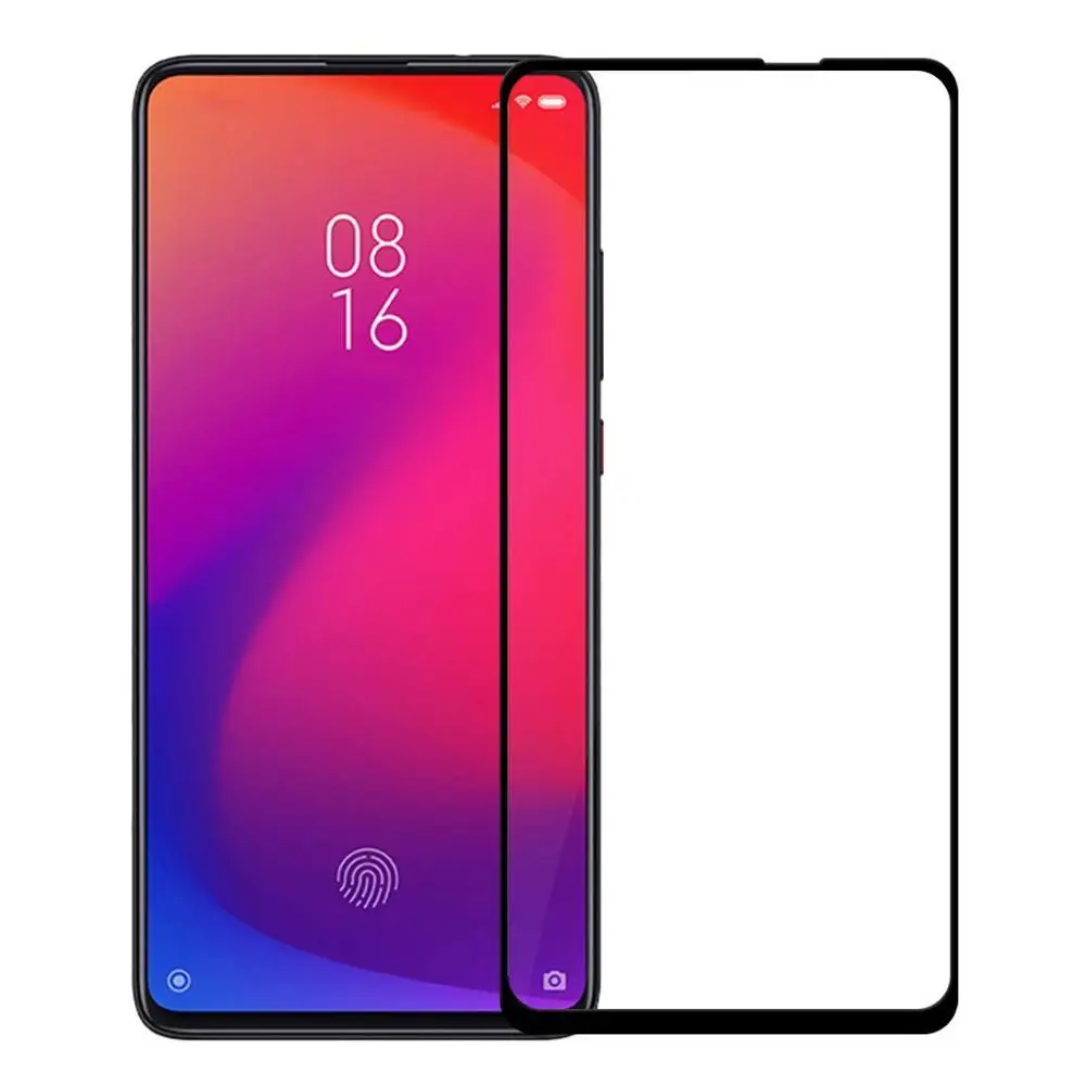 Закаленное стекло с полным покрытием для Xiaomi Pocophone F1 F2 2.5D Защитная пленка экрана
