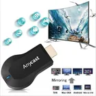 Anycast M9 Plus 2,4G 1080P Miracast sans fil DLNA AirPlay HDMI-совместимый ТВ-жезл, Wi-Fi, приемник