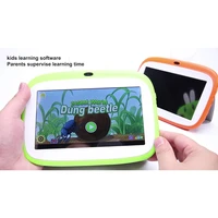 hd screen 7 inch 23g quad core childrens tablet android 11wifi bluetooth player speaker childrens educational learning tablet