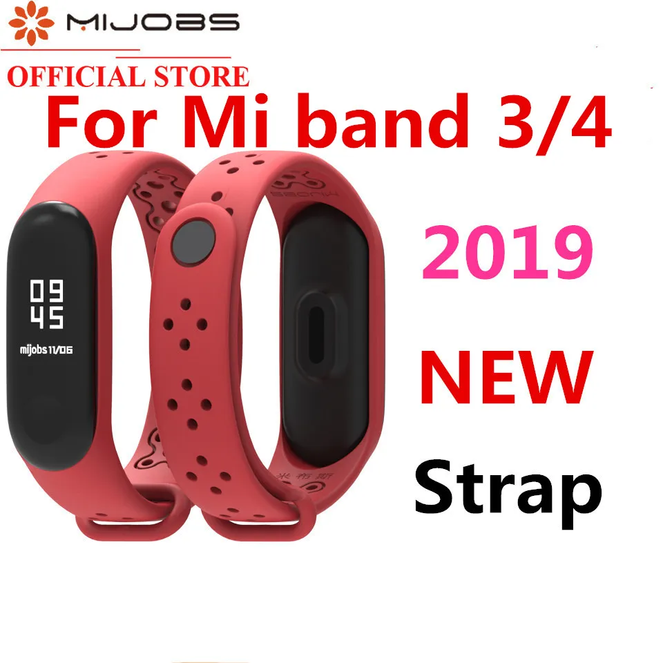 Mi jobs mi Band 4 3 спортивный ремешок для Xiao силиконовый Band3 часов браслет band умные