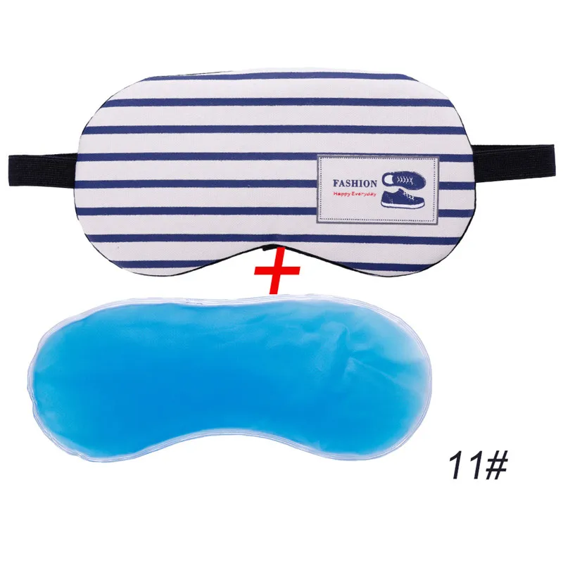 04 1 шт., горячая холодная расслабляющая маска для лица, Уход за глазами, ледяной гель, маска для сна, повязка на глаза, тент, комфортное покрытие, повязка на глаза - Цвет: 04