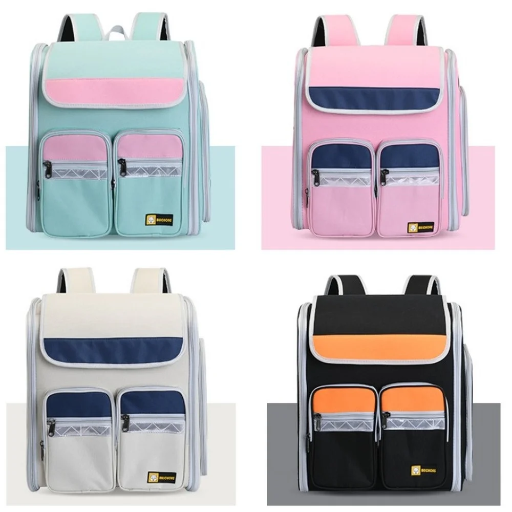 

Breathable Pet Cat And Dog Backpack Outdoor Travel Bag, Suitable For Small Dogs And Cats Pet Supplies