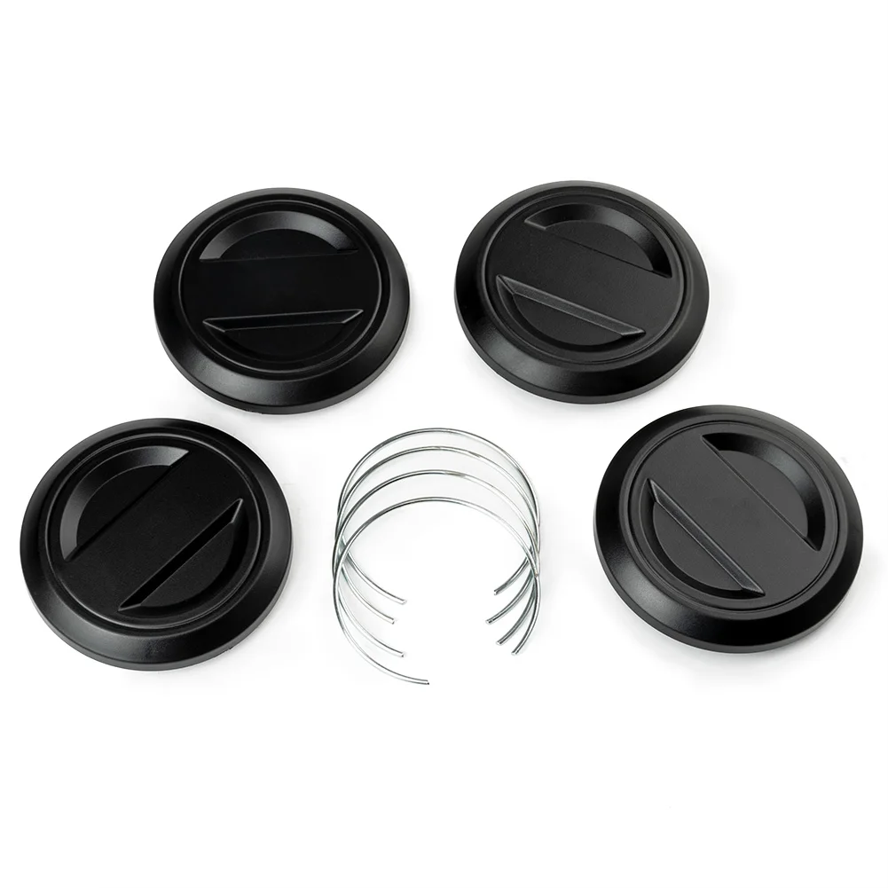4Pcs/Set Car Wheel Tire Rim Hub Center Cap Cover Auto Parts 1523994-655 For 2017-2019 POLARIS RZR XP 1000 Turbo Models - купить по