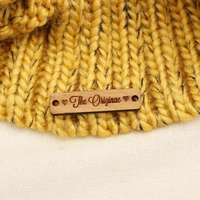 wooden labels knit labels custom engraving logo or text%ef%bc%8cpersonalized brand name tags wd3165