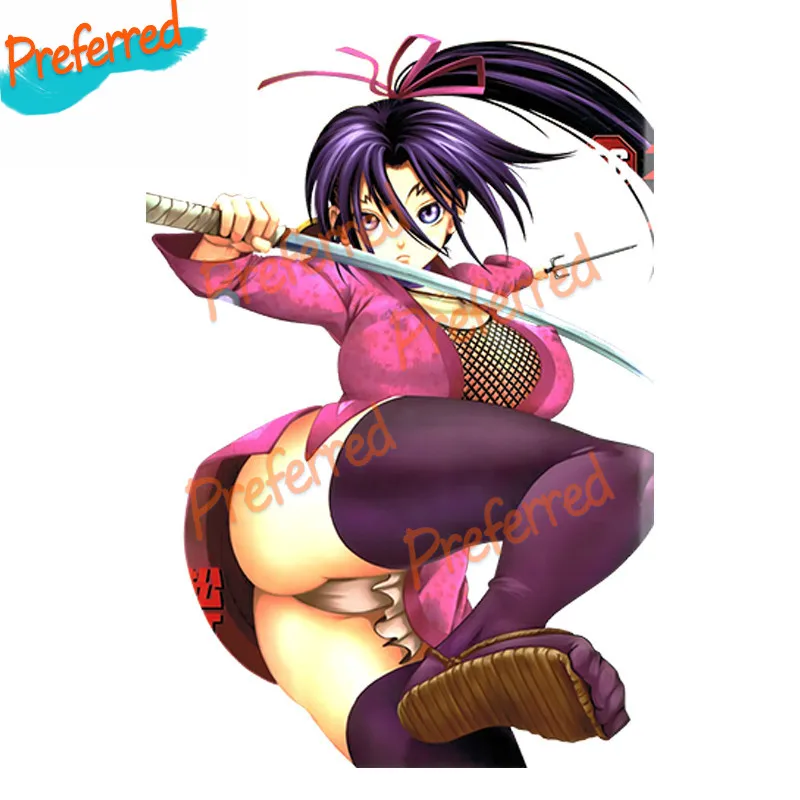 Сексуальное бикини с аниме девушкой для ноутбука чемодана холодильника двери