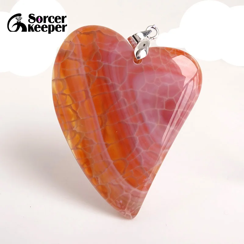 Высокое качество Pendentif настоящий натуральный красный ботсванские Агаты цепи с