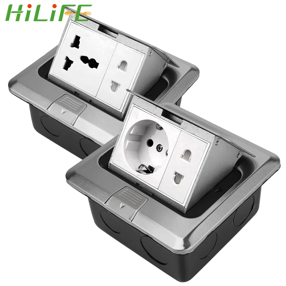 HILIFE скрытый тип настольная розетка электрические переключатели всплывающие