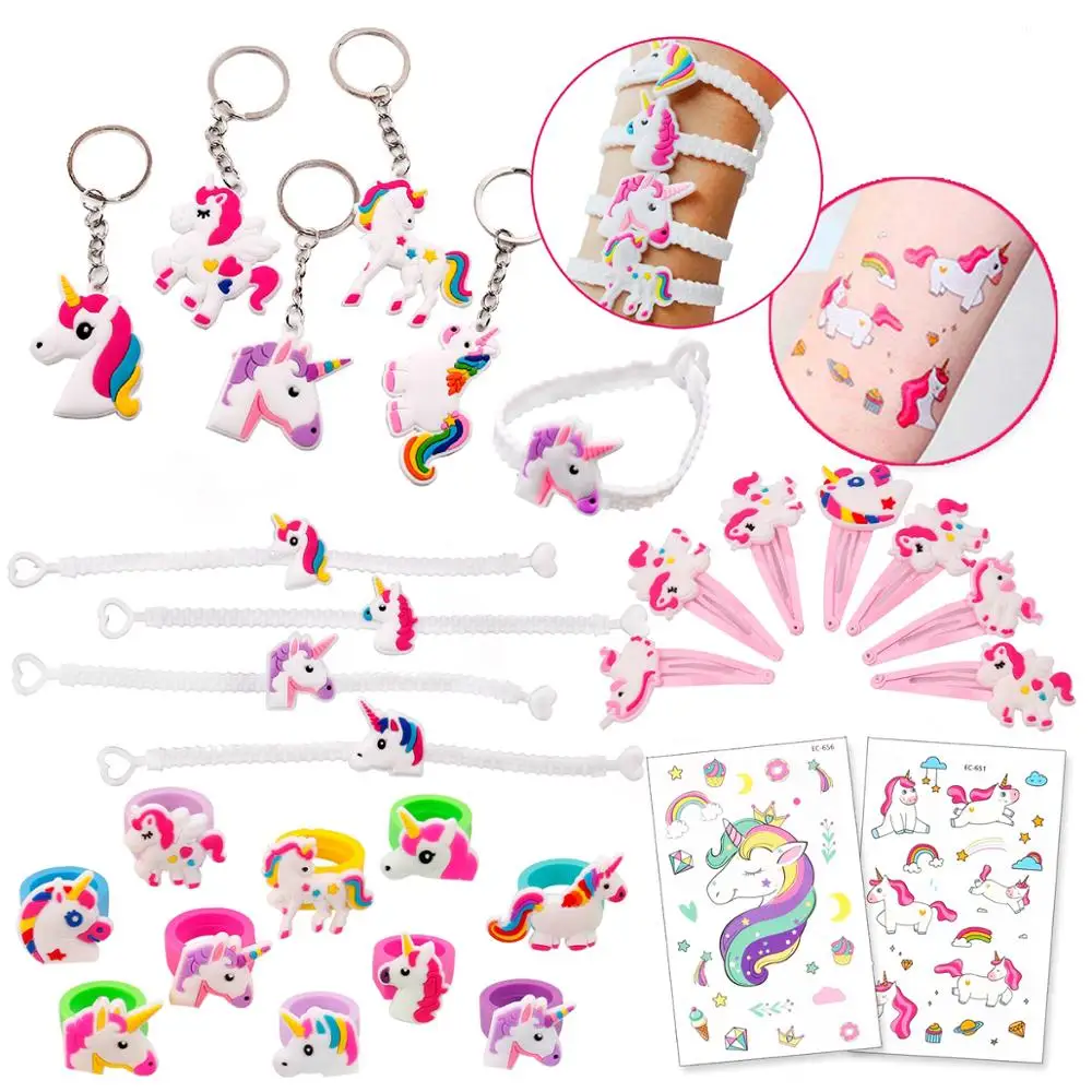 Наклейки единорога двойной прозрачный шар Bobo украшение для дня рождения детский