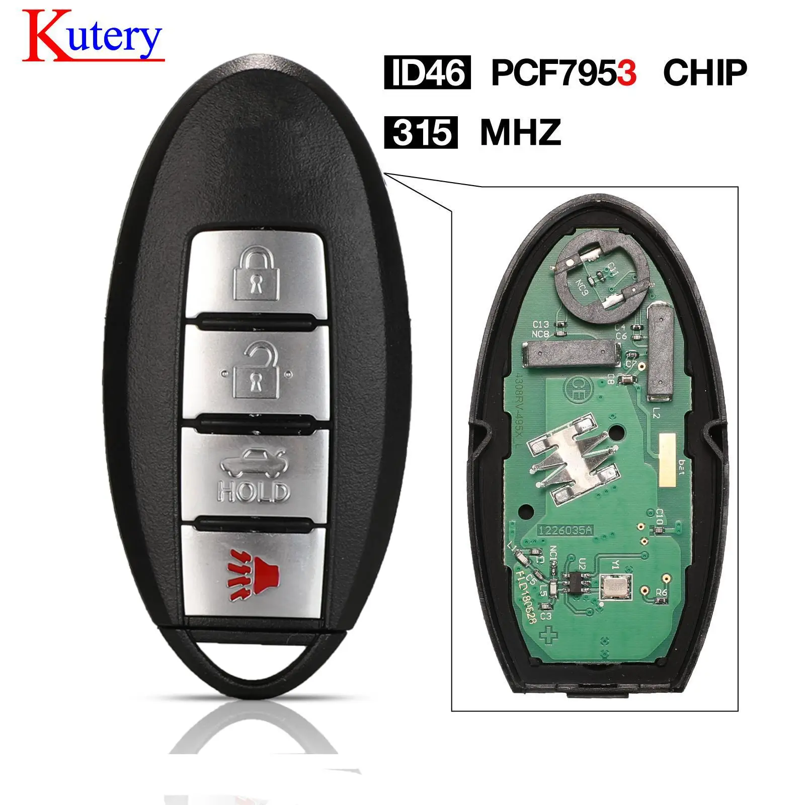 Умный дистанционный ключ jingyuqin для NISSAN Altima Teana Maxima MURANO Infiniti G25 G35 G37 Q60 FX35 FX37 QX70 FX50 315