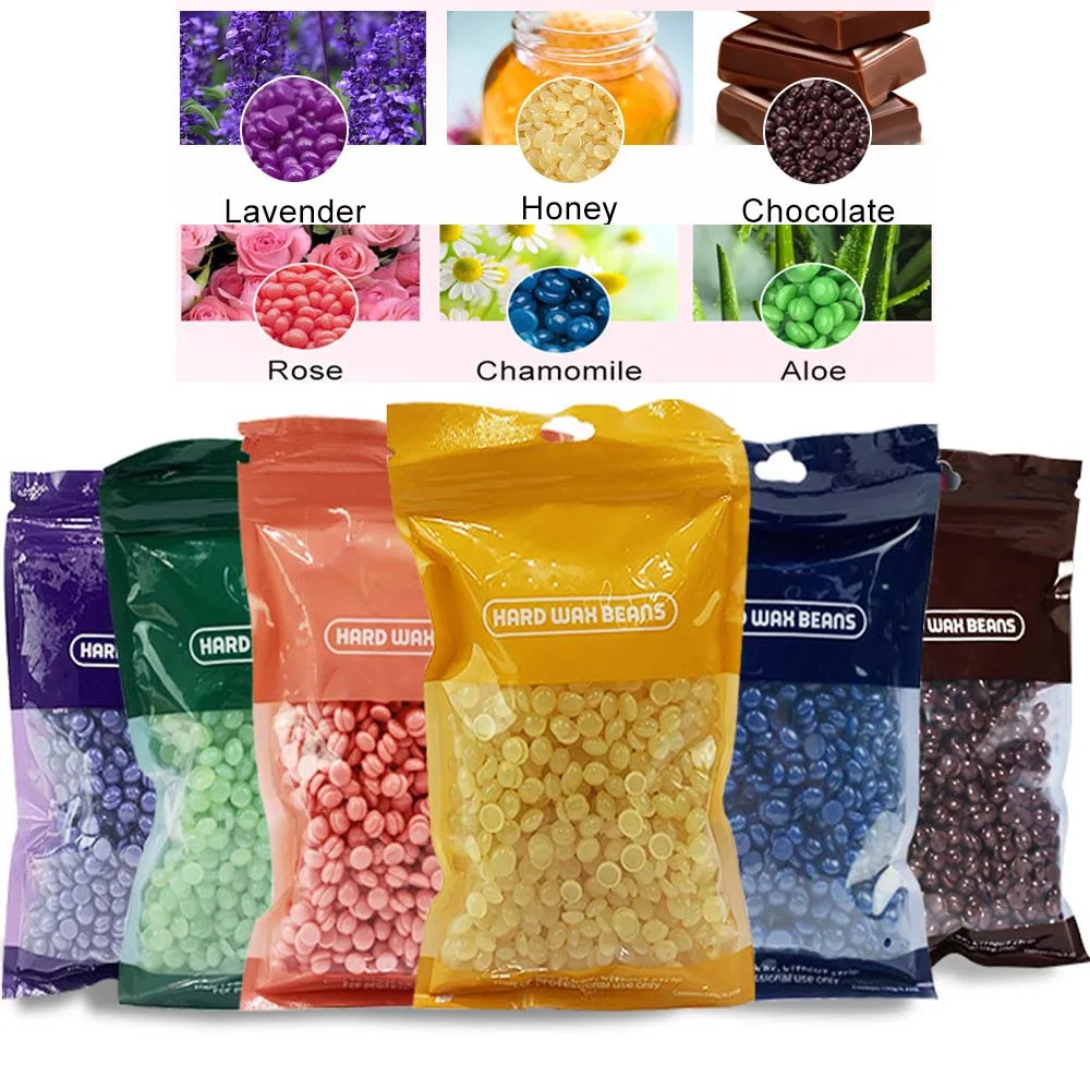 

Wax Beans 100g Depilatory For Body Beauty Hair Removal No Strip Hard Wax Bead For Women Men Effective Face Legs Body Hair Remove